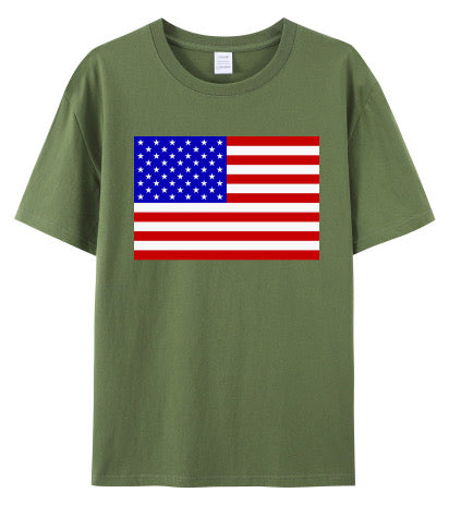 Patriotic Organic Cotton Fourth of July T-Shirt