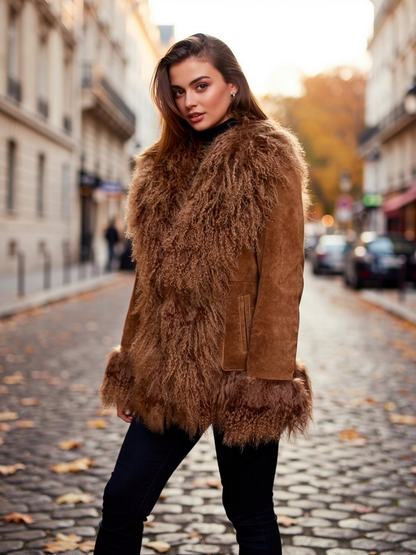 Lajward® Sheepskin Coat