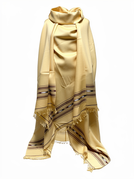 Premium Afghan Cashmere-Style Wool Patoo – Soft All-Season Shawl / Wrap