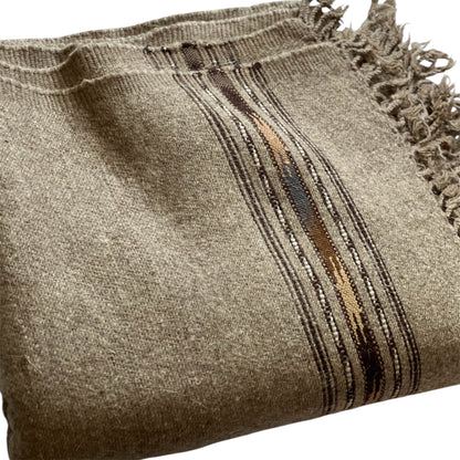 Handmade Afghan Wool Patoo – 100% Wool Shawl / Blanket (Kunar, Afghanistan)