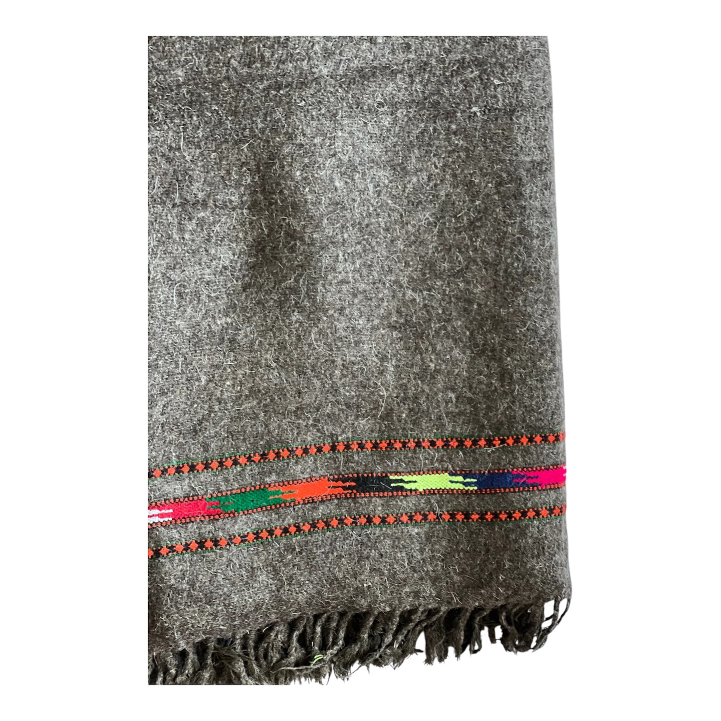 Handmade Afghan Wool Patoo – 100% Wool Shawl / Blanket (Kunar, Afghanistan)