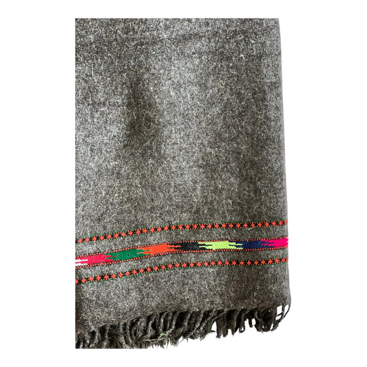 Handmade Afghan Wool Patoo – 100% Wool Shawl / Blanket (Kunar, Afghanistan)