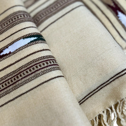 Premium Afghan Cashmere-Style Wool Patoo – Soft All-Season Shawl / Wrap