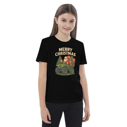 Merry Christmas Kids’ Organic Cotton T-Shirt