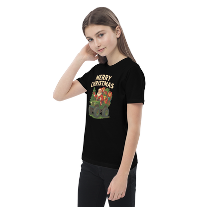 Merry Christmas Kids’ Organic Cotton T-Shirt