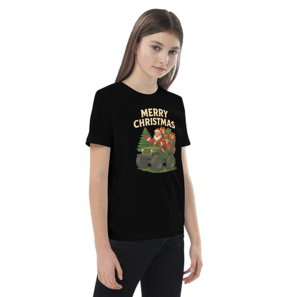 Merry Christmas Kids’ Organic Cotton T-Shirt