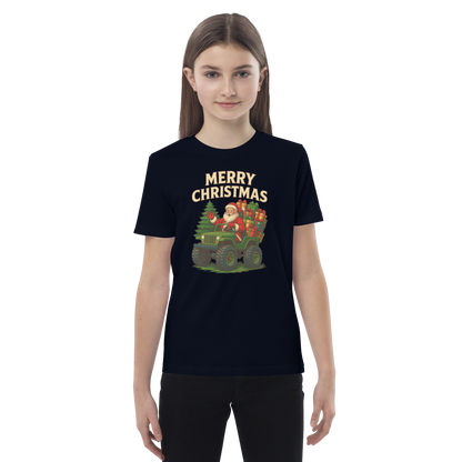 Merry Christmas Kids’ Organic Cotton T-Shirt