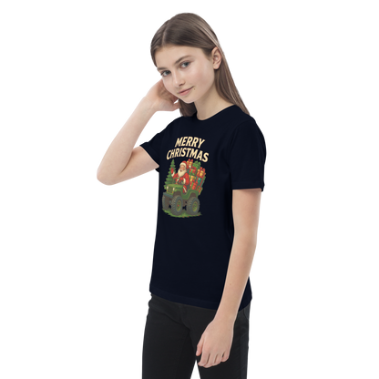 Merry Christmas Kids’ Organic Cotton T-Shirt