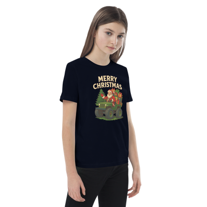 Merry Christmas Kids’ Organic Cotton T-Shirt