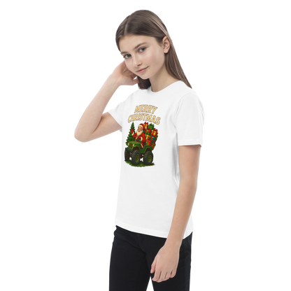Merry Christmas Kids’ Organic Cotton T-Shirt